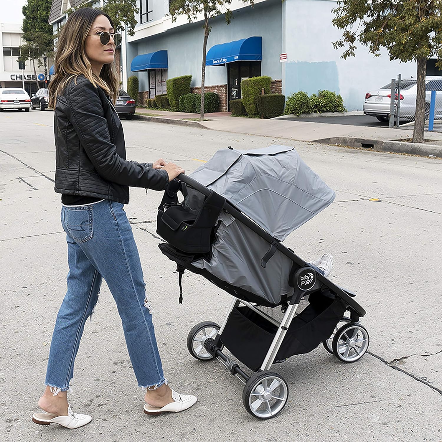 Baby Jogger Parent Stroller Console, Black