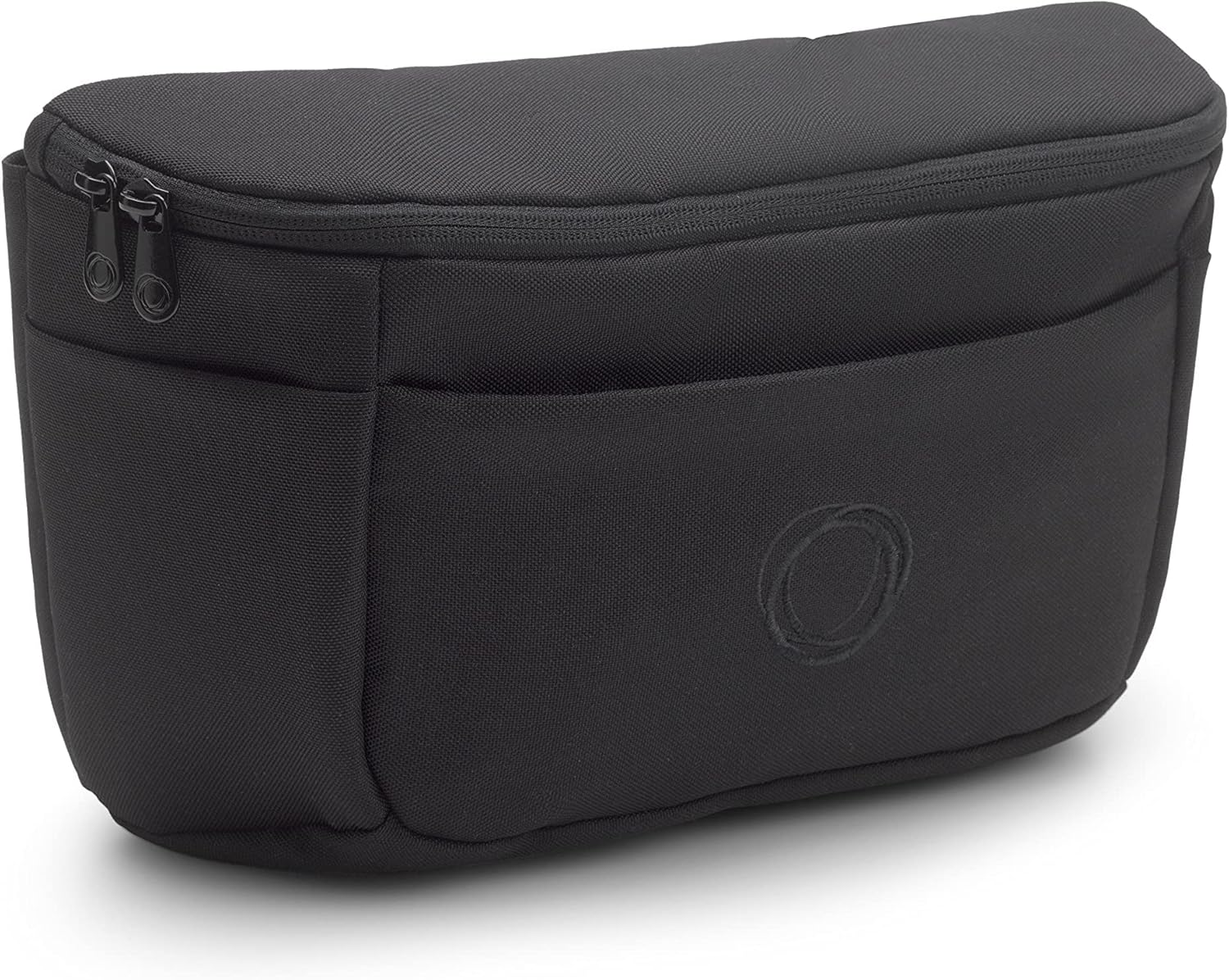 Bugaboo Organizer - Compact Size Multipocket Diaper Bag - Universal Compatible with Any Stroller - Attaches to the Handlebar - Midnight Black