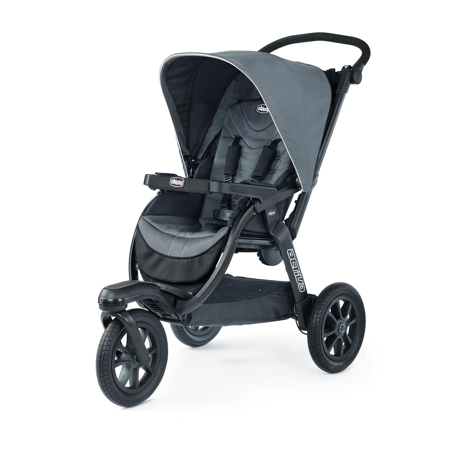 Chicco Activ3 Jogging Stroller - Eclipse | Grey