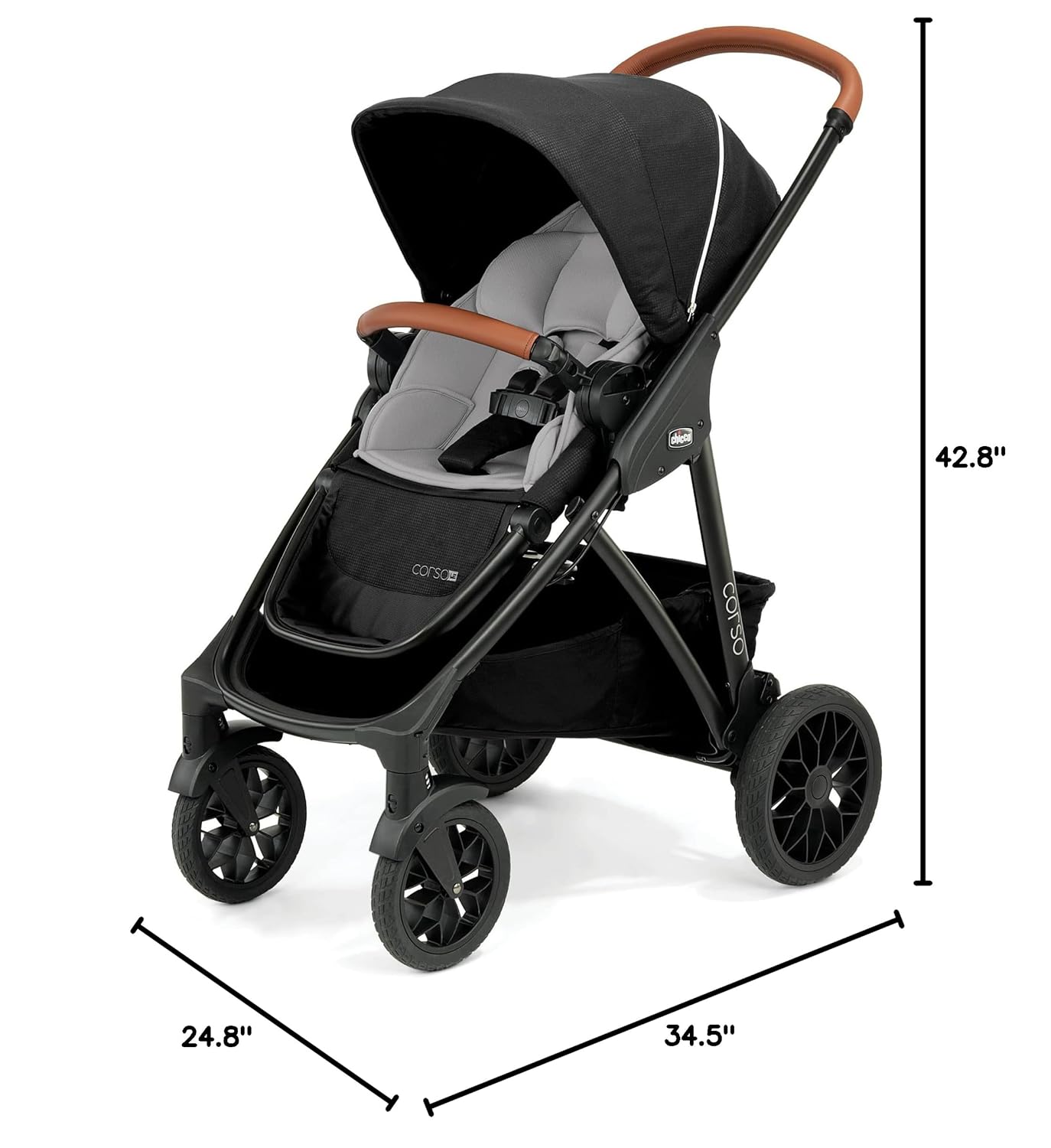 Chicco Corso LE Modular Quick-Fold Stroller - Studio