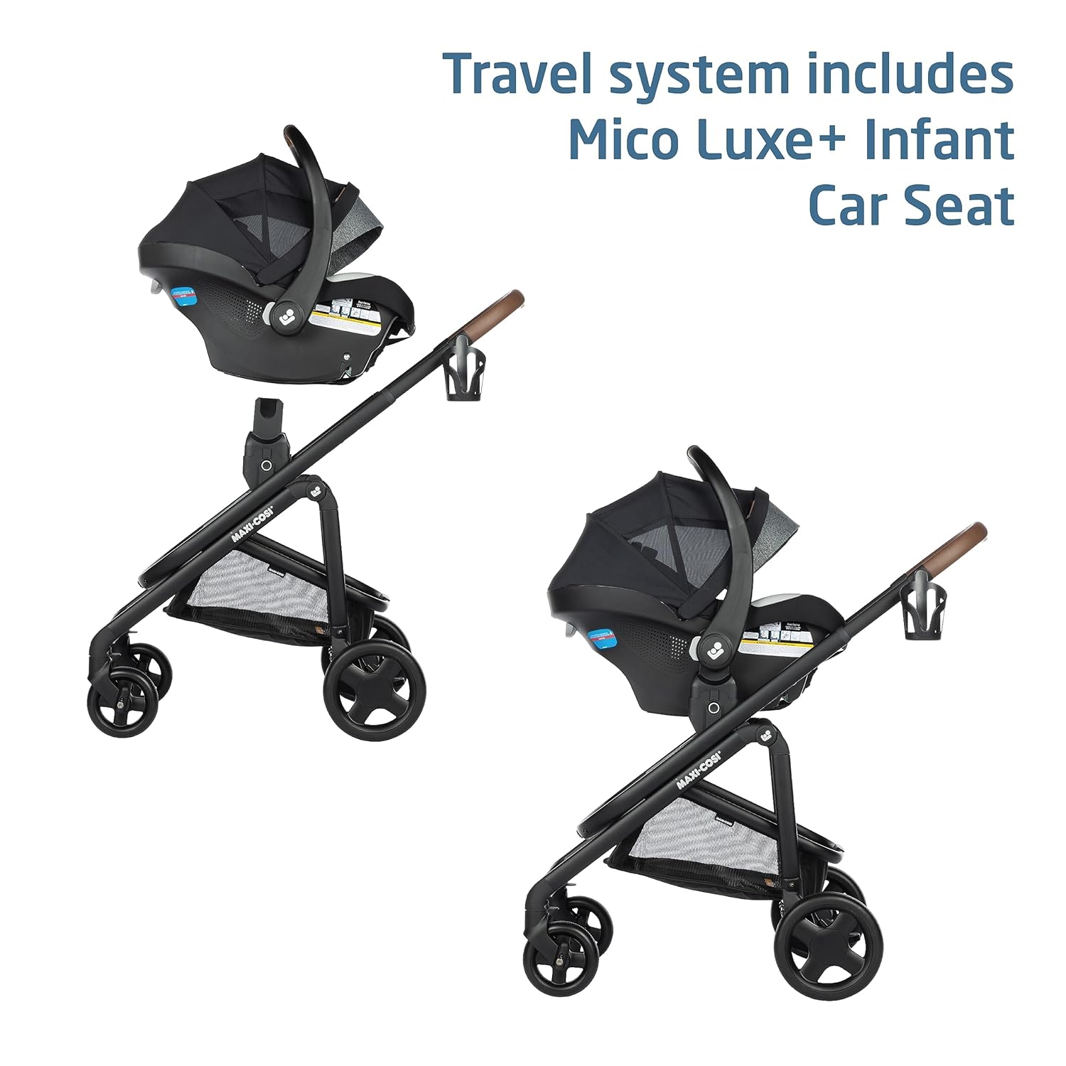 Maxi-Cosi Tayla™ Max Travel System, Baby Stroller and Car Seat Combo, Car Seat Stroller Combo, Desert Wonder