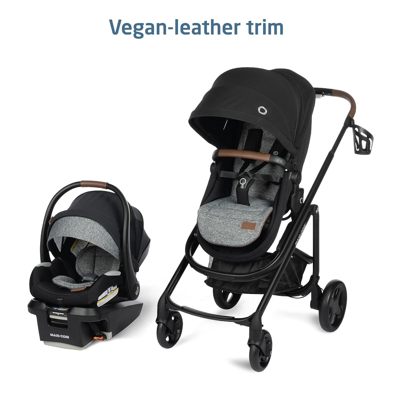 Maxi-Cosi Tayla™ Max Travel System, Baby Stroller and Car Seat Combo, Car Seat Stroller Combo, Desert Wonder