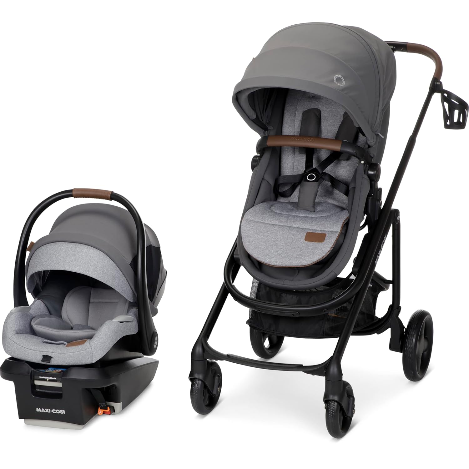 Maxi-Cosi Tayla™ Max Travel System, Baby Stroller and Car Seat Combo, Car Seat Stroller Combo, Desert Wonder