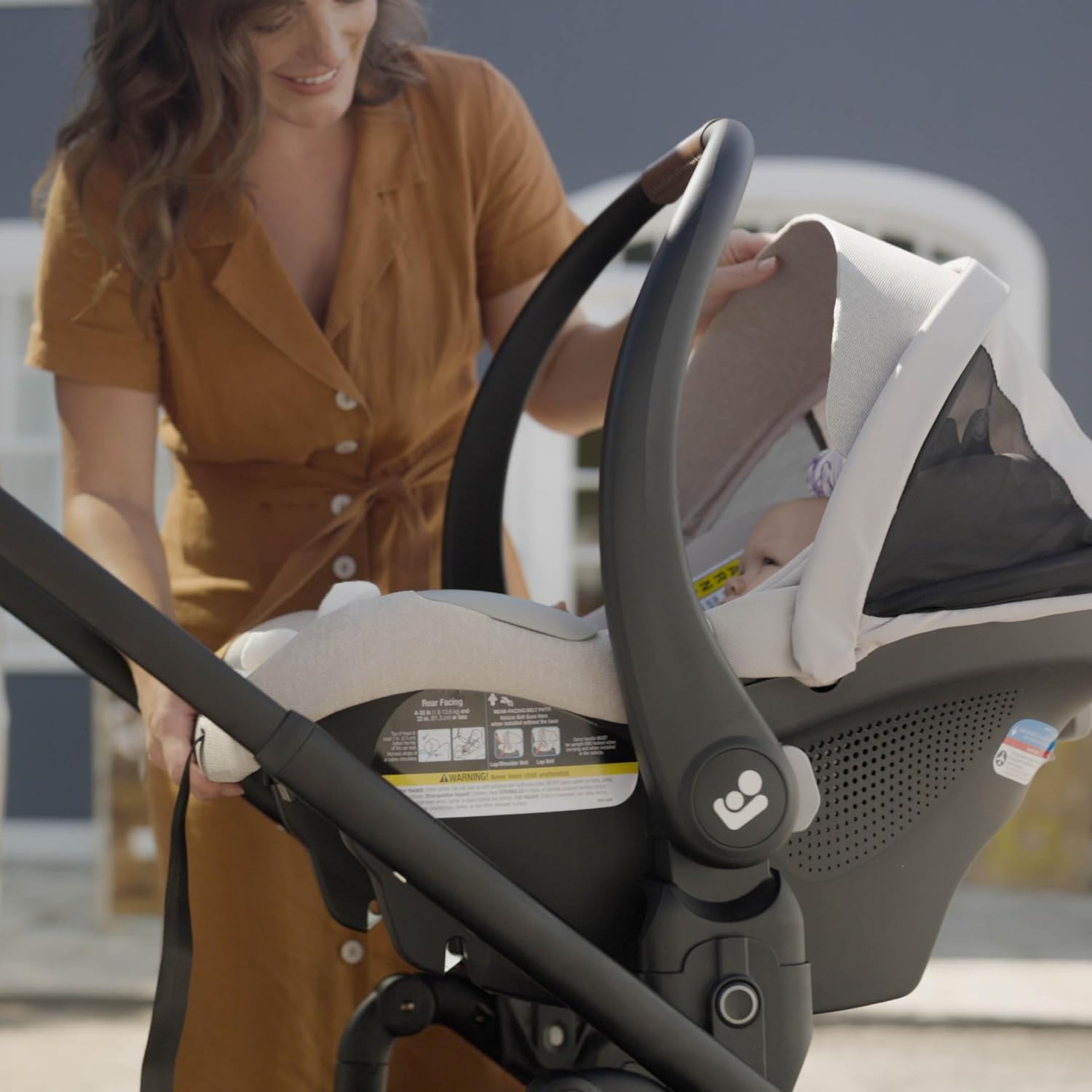 Maxi-Cosi Tayla™ Max Travel System, Baby Stroller and Car Seat Combo, Car Seat Stroller Combo, Desert Wonder