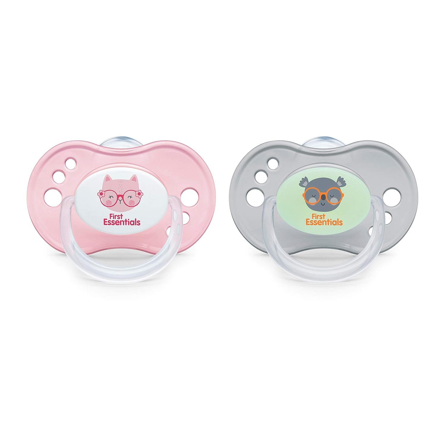 NUK First Essentials by Pacifiers, 6-18 Months, 2 Pack