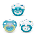 NUK Orthodontic Pacifier Value Pack, Boys Fashion, 6-18 Months