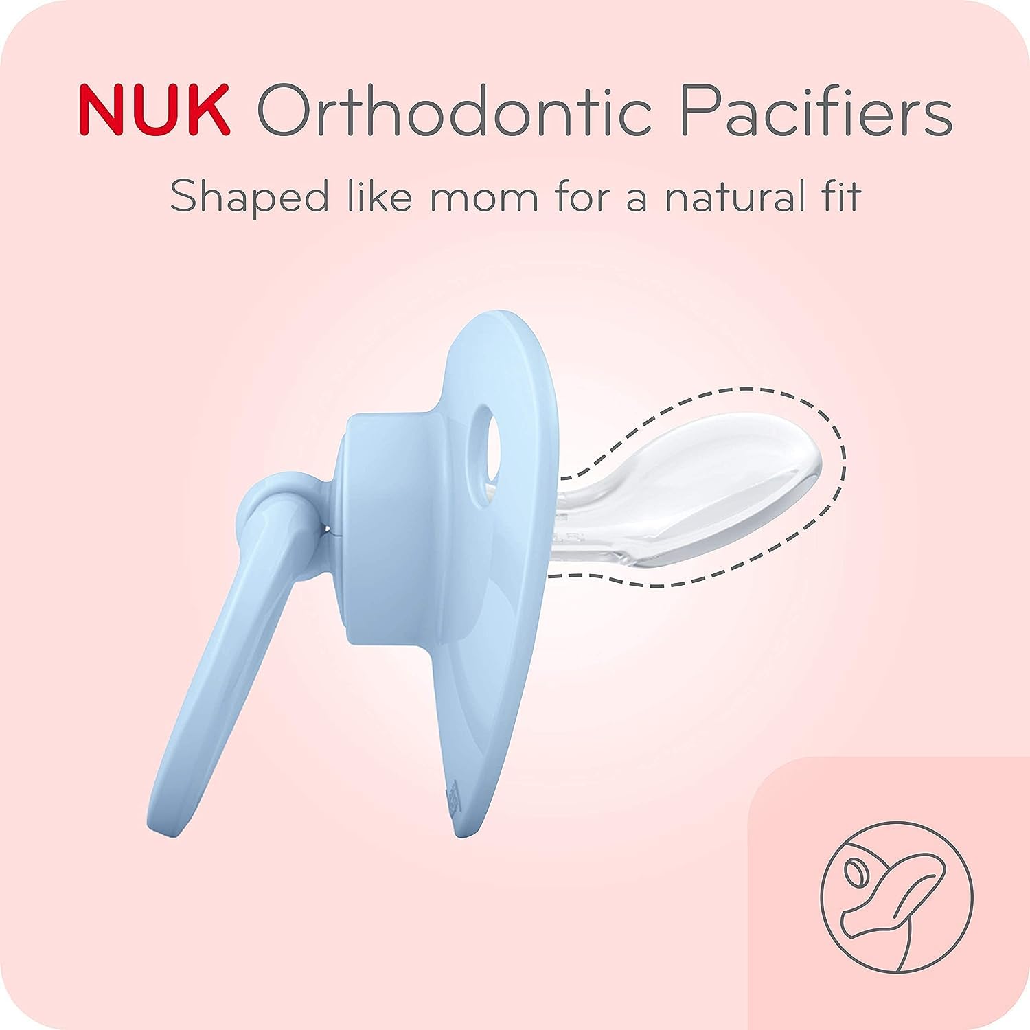 NUK Orthodontic Pacifier Value Pack, Boys Fashion, 6-18 Months