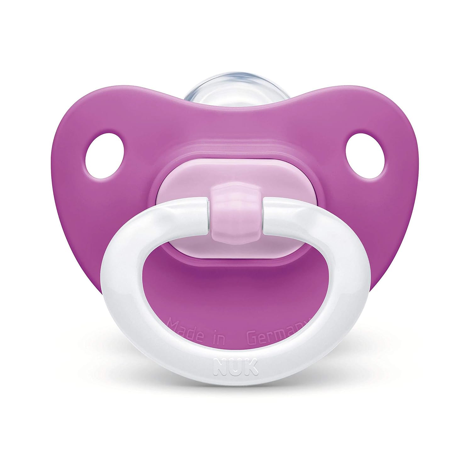 NUK Orthodontic Pacifier, Girl, 0-6 Months, 2-Pack