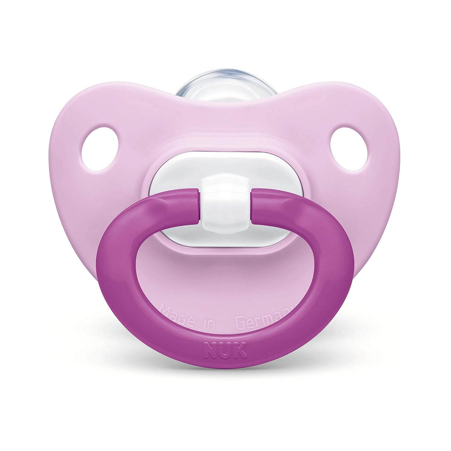 NUK Orthodontic Pacifier, Girl, 0-6 Months, 2-Pack