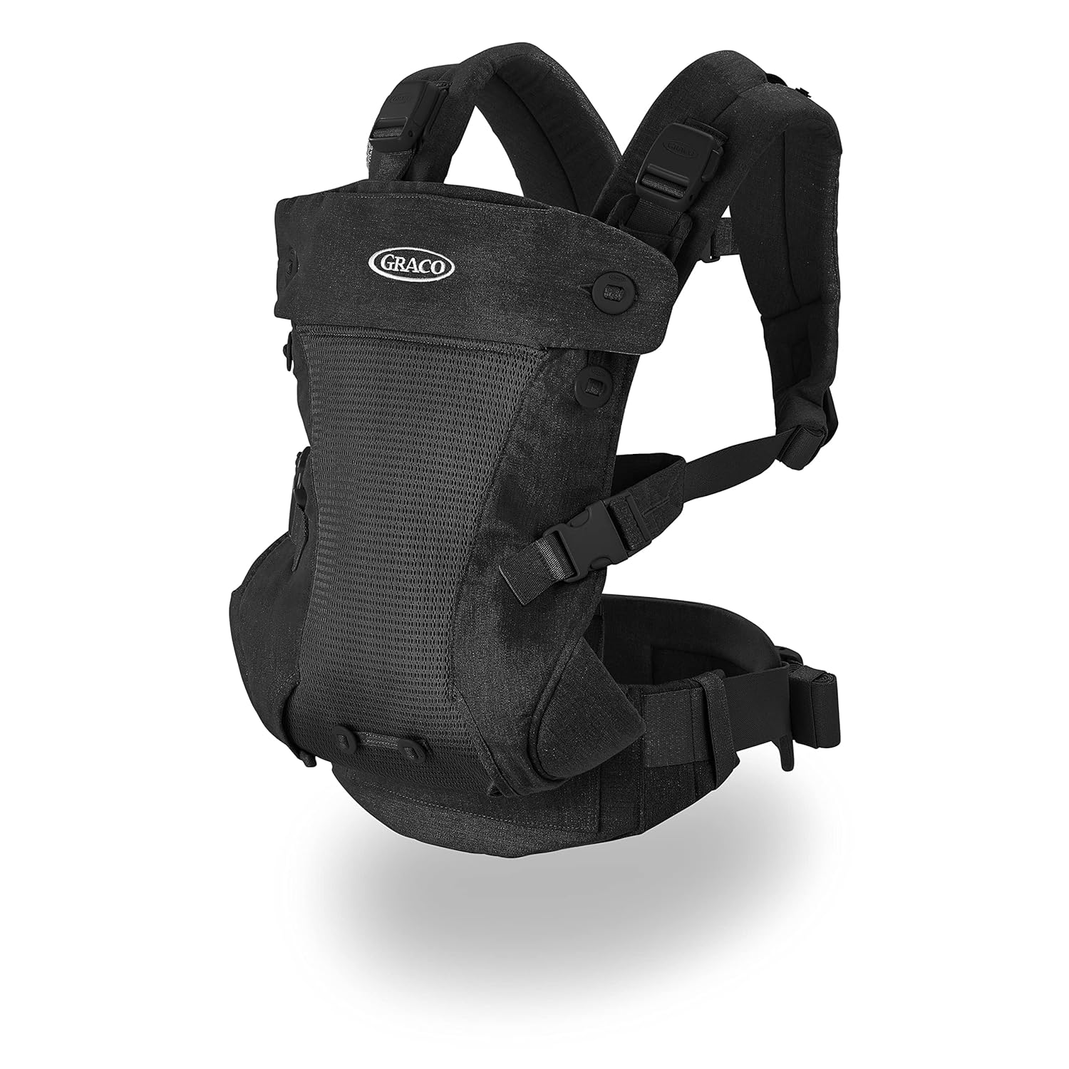 Graco® Cradle Me™ Lite 3-in-1 or 4-in1 Baby Carrier, Oatmeal, Black Onyx, Deap Sea